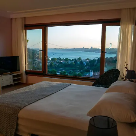 Villa Unique & Quite, Bosphorus Villa, Great Sea View Patio,barbecue