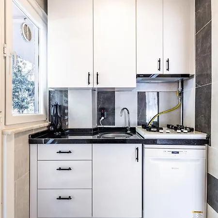Flat W Garden Near Moda Coast In Kadikoy Apartmán Istanbulská provincie
