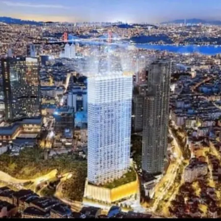 Elegant 2 Bedroom Sinpas Queen Gym Pools Estambul
