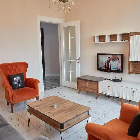 Apartment Great View Of Taksim Square, Luxury Furnished On Main Street Of Taksim, Partial Sea View *