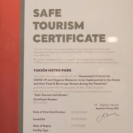 Taksim Metropark Ξενοδοχείο 4*