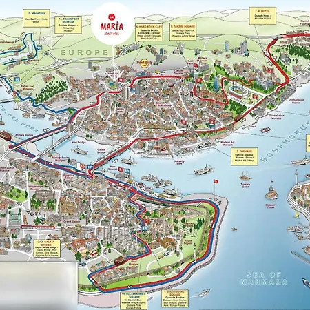 Maria Apart Close To Galata Tower And Taksim Istanbul