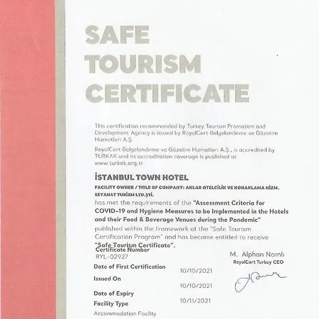 Town 3* Provincia di Istanbul