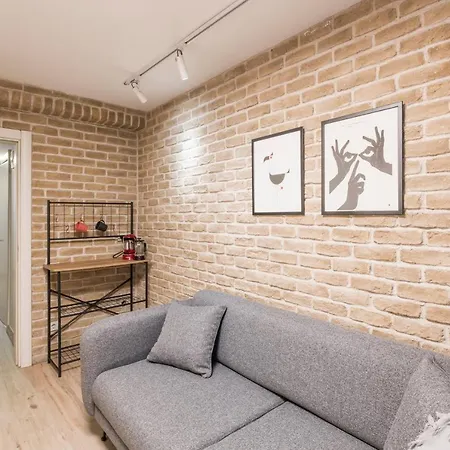 Elegant 2 Bedroom Duplex House With Garden In Cihangir Apartment Istanbul