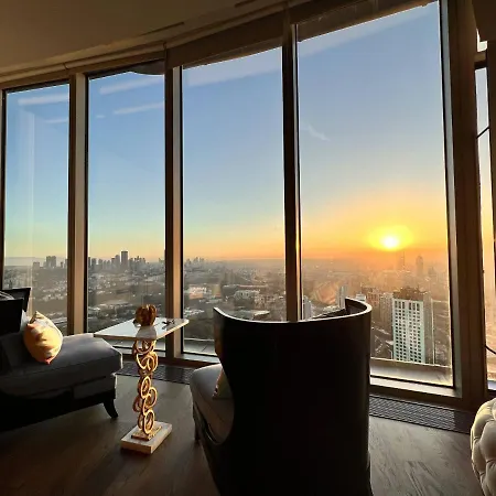 A Luxury 150m2, 3 Min To Istinye Park Mall, 8 Min To Vadi Istanbul, 2 Bedroom 3 Bathroom