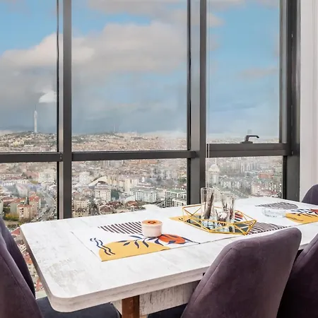 Lägenhet Charming Flat With View In Atasehir