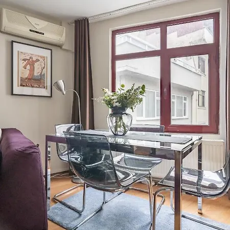 Central Flat With Balcony And Terrace In Sisli Apartment