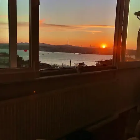 Apartament Amazing Bosphorus View, 2 Bedroom New Furnished In Center Istanbul