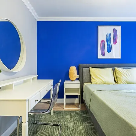 Balat Apartments-orange And Blue Apartment *