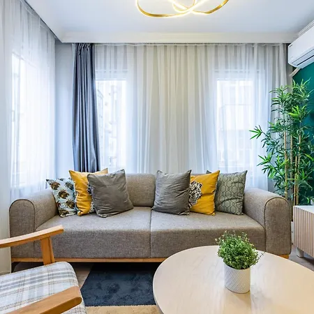 Balat Apartments-orange And Blue Apartment