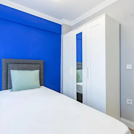 Balat Apartments-orange And Blue Apartment