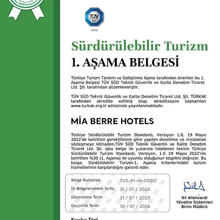 Hotel Mia Berre Istanbul