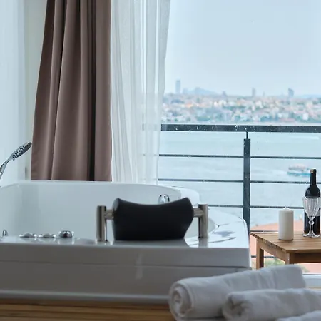 Modern Duplex Bosphorus View With Teracce Estambul