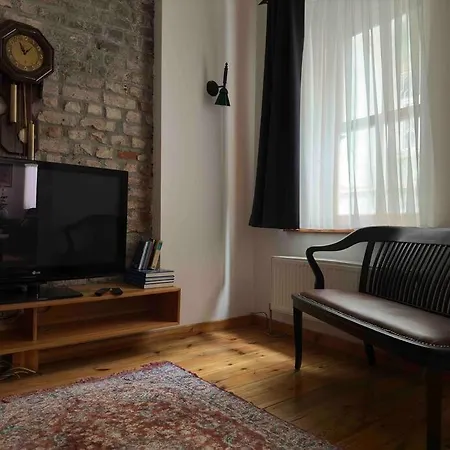 2br, 2ba, 1st Floor Of Historical Building ,galata Apartment Istanbul