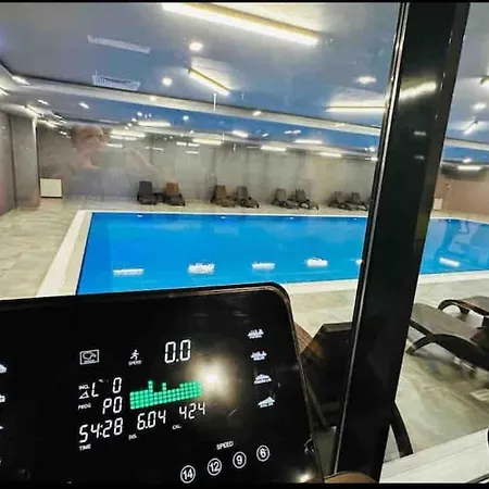 33 Floor Cozy 2 Bedroom With Balcony Gym Pool Apartment Istanbul