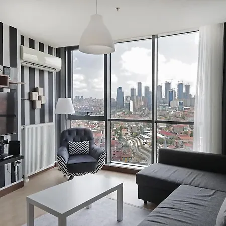 Cozy Family 2 Bedroom At Center Of Atasehir Istanbul