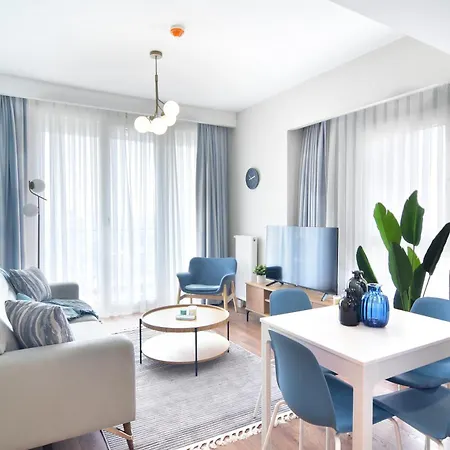 13th Floor Brand New Cozy 2br With Balcony Appartement Istambul