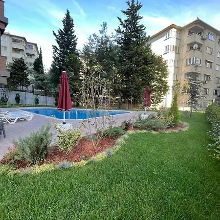 Bostanci Family Modern With Pool Apartament *