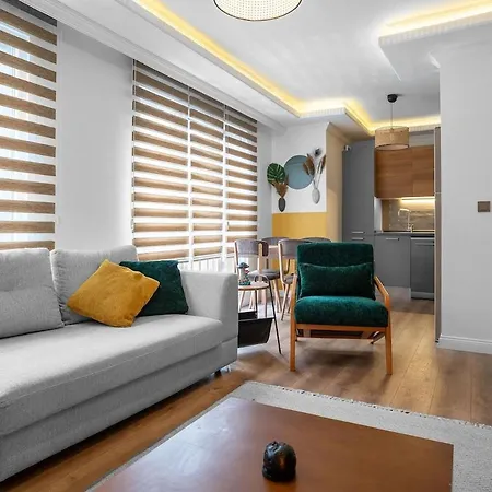 Forest Inspired Designed 1br Luxury Flat In Tomtom * İstanbul