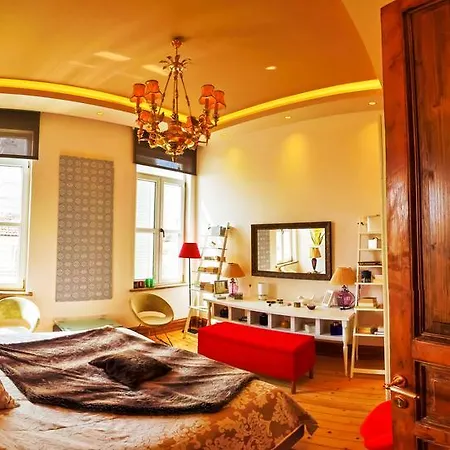 Maroon Apartment