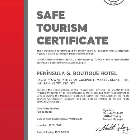 P Galata - Special Category Hotel 4*