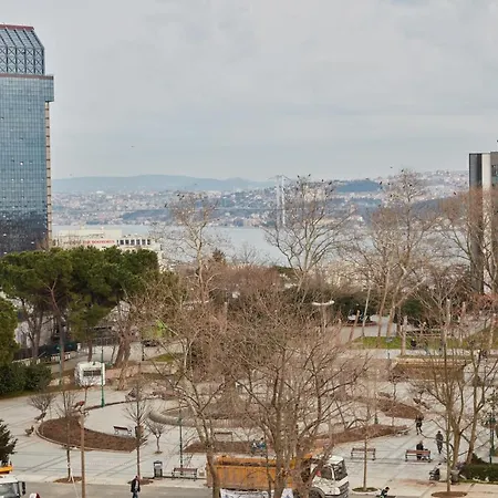 Apartament Great View Of Taksim Square, Luxury Furnished On Main Street Of Taksim, Partial Sea View *