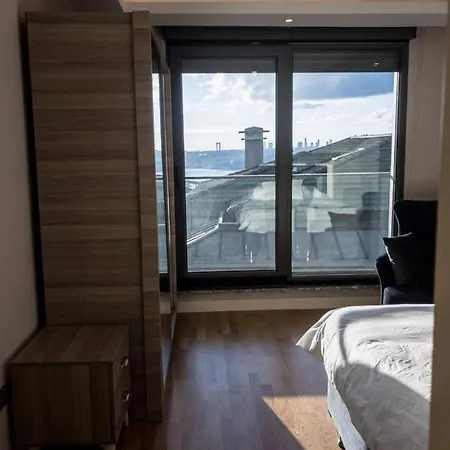 Full Bosphorus View New 3 Bedroom Beside çamlıktepe Park In Famous Uskudar On The Asian Side Of *