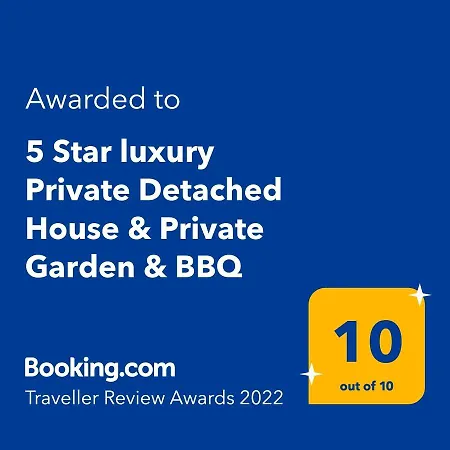Villa 5 Star Luxury Private Detached House & Private Garden & Bbq Istanbul