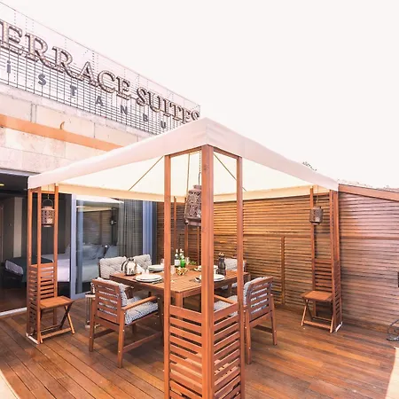 Terrace Golden Horn Istanbul