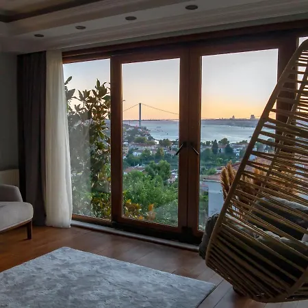 Unique & Quite, Bosphorus Villa, Great Sea View Patio,barbecue فيلة *