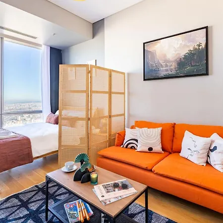Daire Modern Studio Flat With Panoramic View In Atasehir