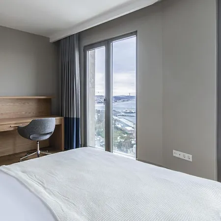 Flat With Panoramic Bosphorus View In Cihangir Apartment Istanbul