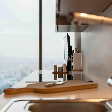 Apartment Highest Luxury Tower Skyland Studio Istanbul