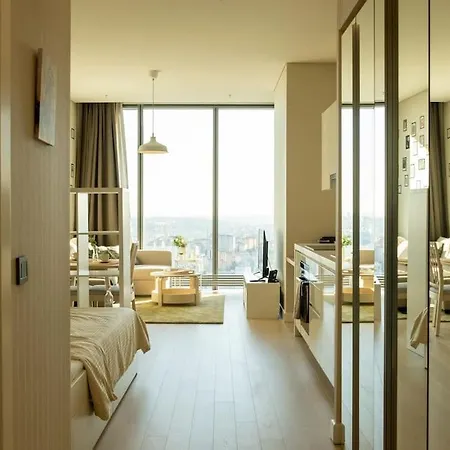 Highest Luxury Tower Skyland Studio Skyline View Apartment