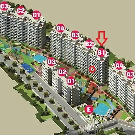 Apartment Milpark Luxury Housing Vitality Life &calmness Place Istanbul