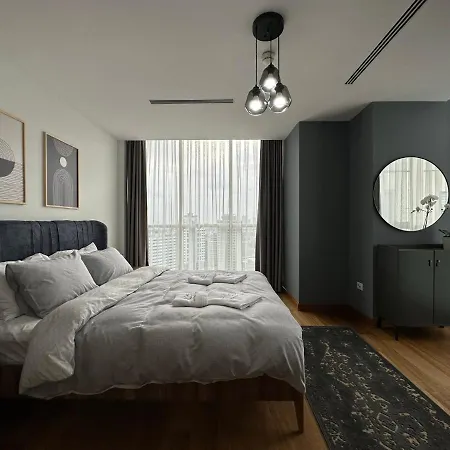 Luxury Modern 3 Bedroom & 2 Bath In Mashattan Residence, Maslak Sariyer Apartment *