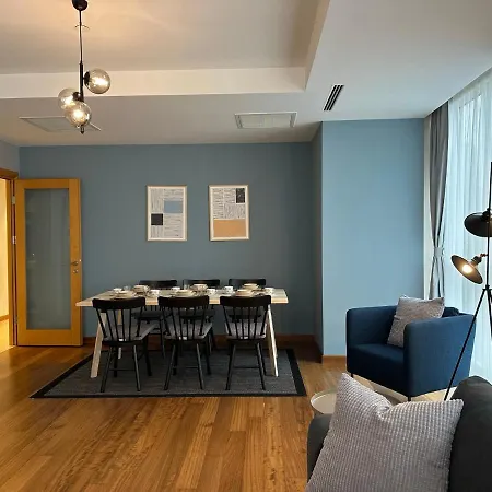 Bright 3 Bedroom & 2 Bath In Mashattan Residence, Maslak Sariyer Daire İstanbul