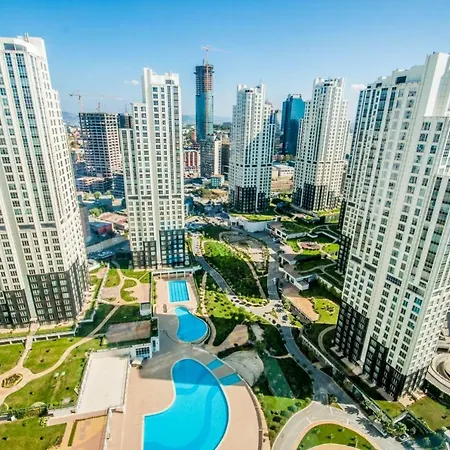 Daire Bright 3 Bedroom & 2 Bath In Mashattan Residence, Maslak Sariyer