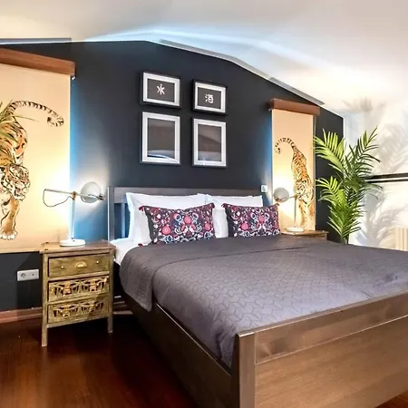 Flat With Terrace Near Istiklal Street Apartment *