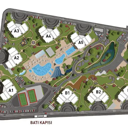 Apartment Luxury Modern 3 Bedroom & 2 Bath In Mashattan Residence, Maslak Sariyer