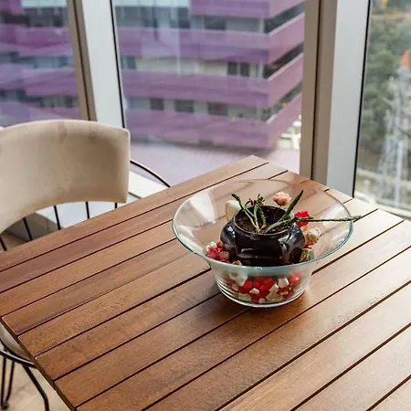 Modern Studio Flat With City View In Sariyer *