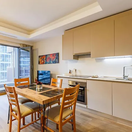 Modern Studio Flat With City View In Sariyer Istanbul