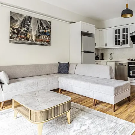 Central And Modernly Furnished Flat In Sisli Apartment *