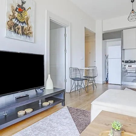Modern Flat In Kagithane With Balcony