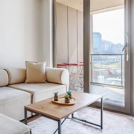 Apartment Modern Flat In Kagithane With Balcony