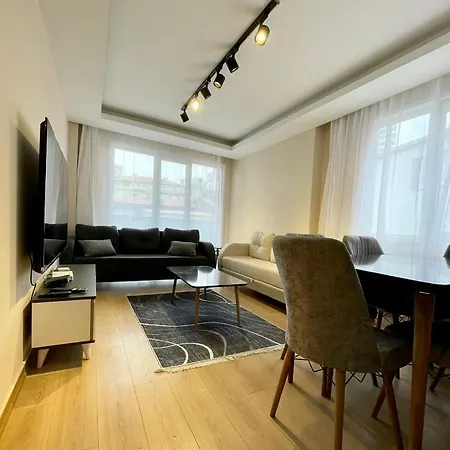 Trump Tower - Cevahir Shopping Center - Sisli Metro Iki Yatak Odali Klimali Tuem Daire Apartment