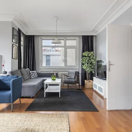 Modern Flat With Terrace On Bagdat Avenue Apartment