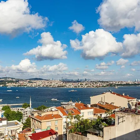 With Bosphorus View In Cihangir Istanbul