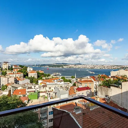 With Bosphorus View In Cihangir