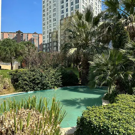 Daire Bright 3 Bedroom & 2 Bath In Mashattan Residence, Maslak Sariyer